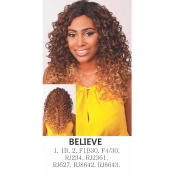 R&B Collection, Synthetic hair U-Shape Lace wig, BELIEVE